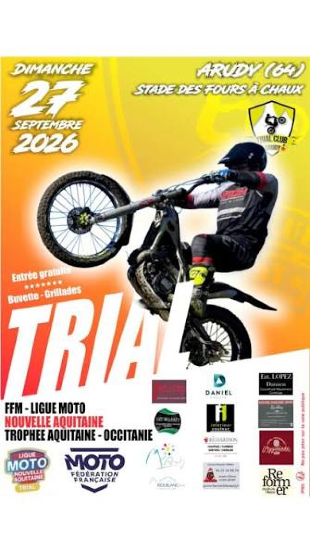 Trophée Aquitaine Occitanie - Trial Club Arudy