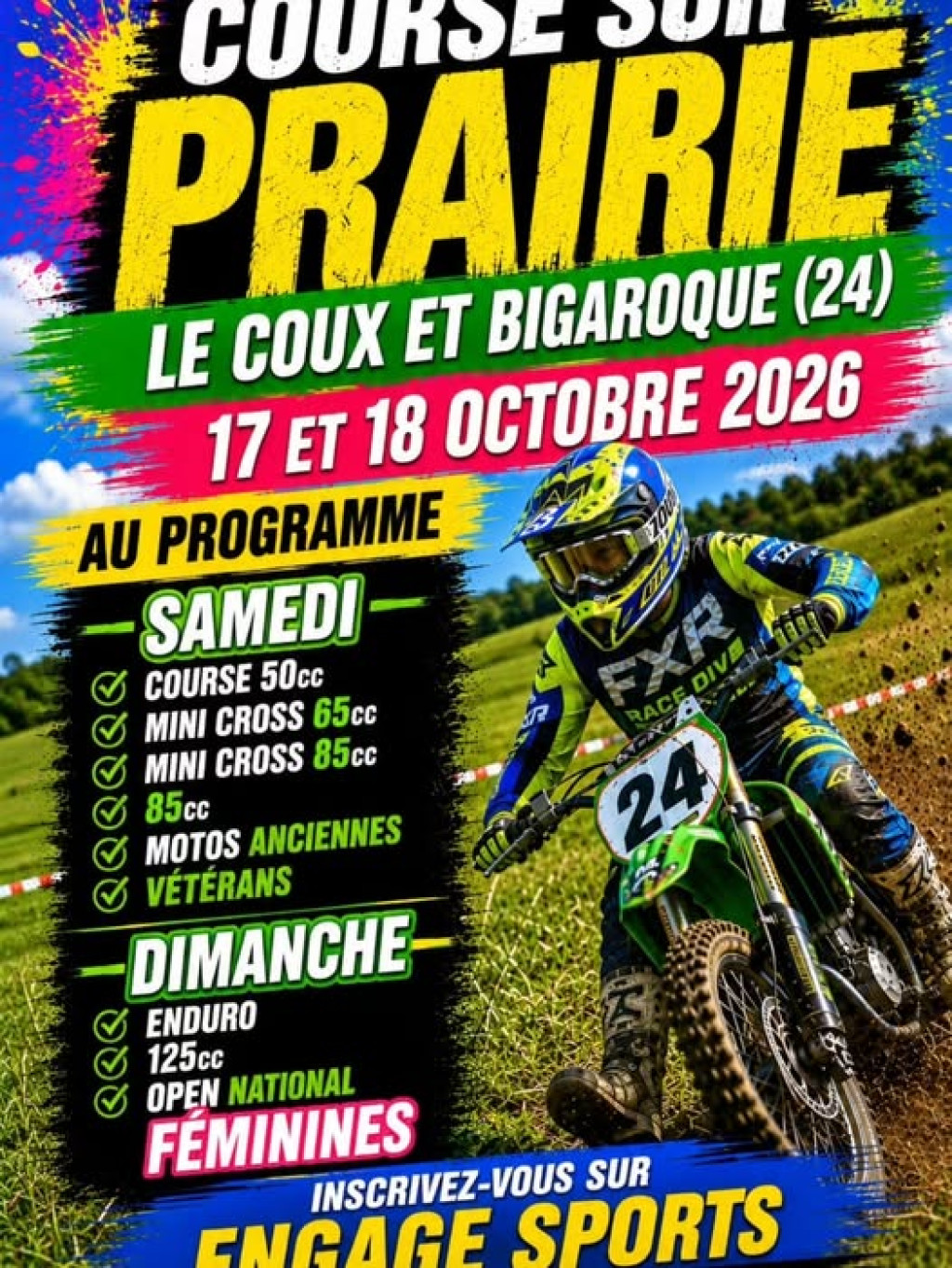 Course Sur Prairie