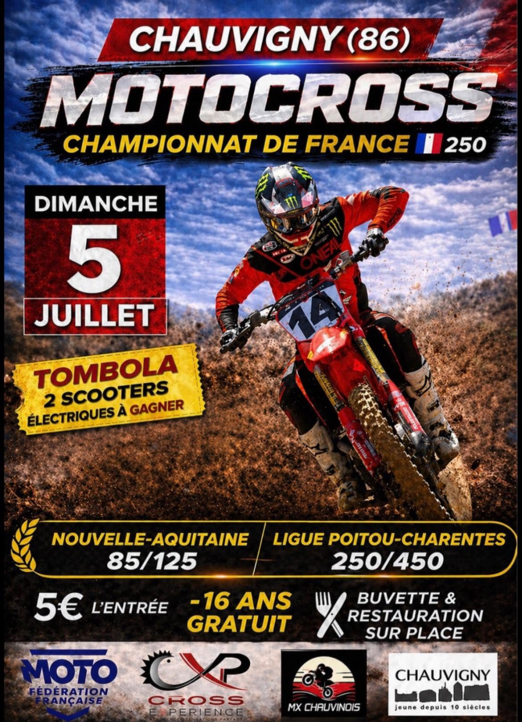 Motocross LMNA - CDF 250cc
