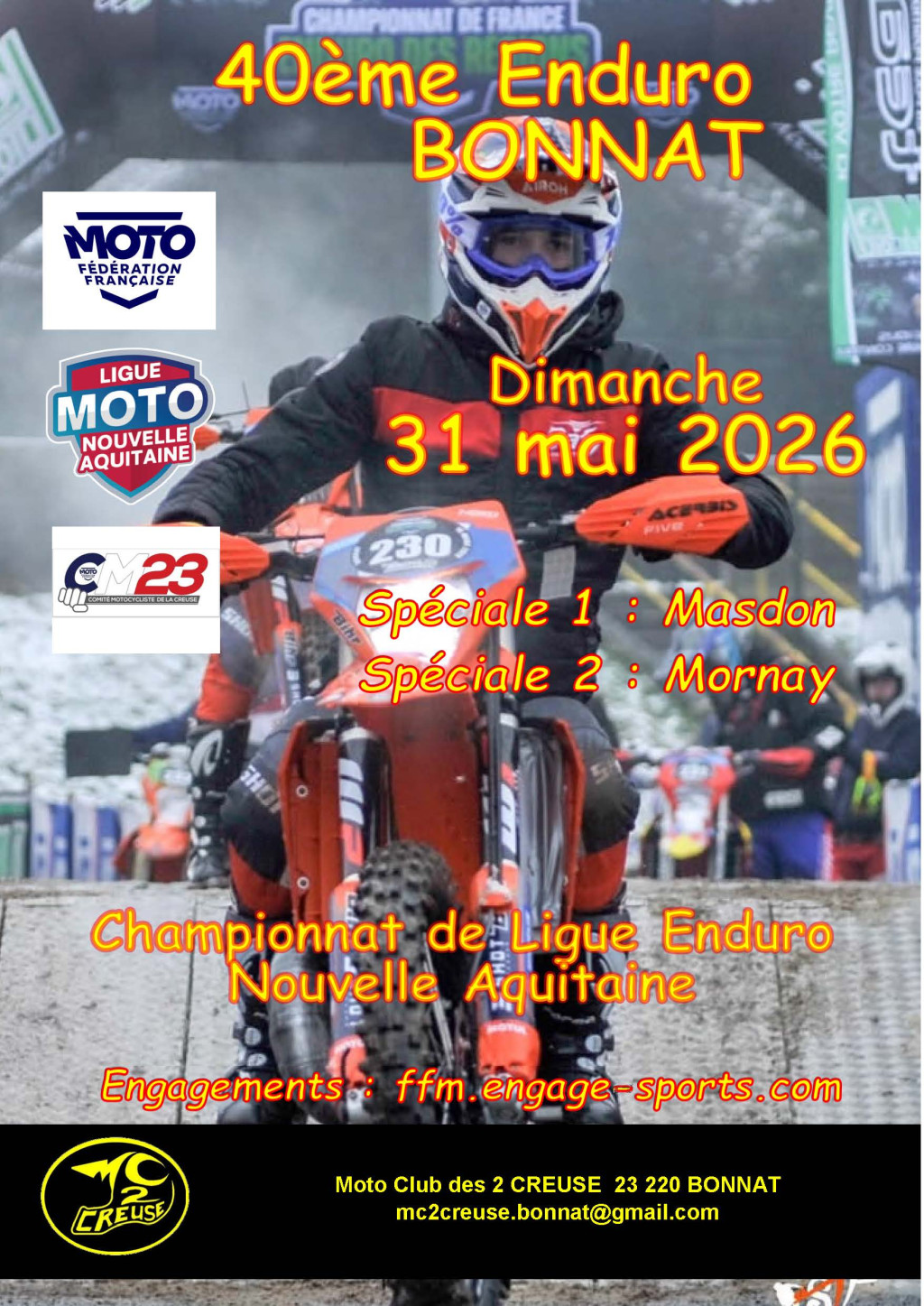 40ème Enduro de BONNAT