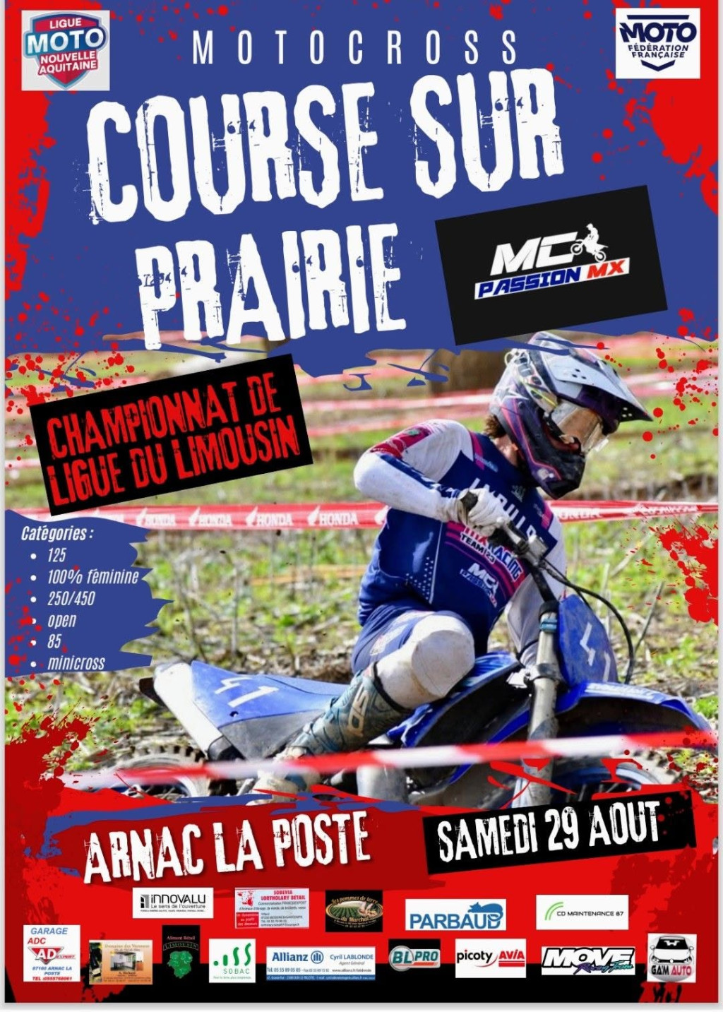 Course sur Prairie